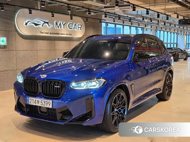 BMW X3M (G01) 2022 Синий из Кореи