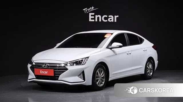 Hyundai The New Avante AD 2019 Белый из Кореи