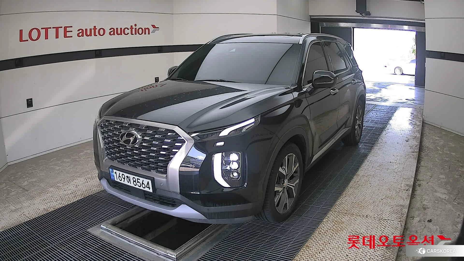 Hyundai Palisade 2022 Abyss Black Pearl из Кореи