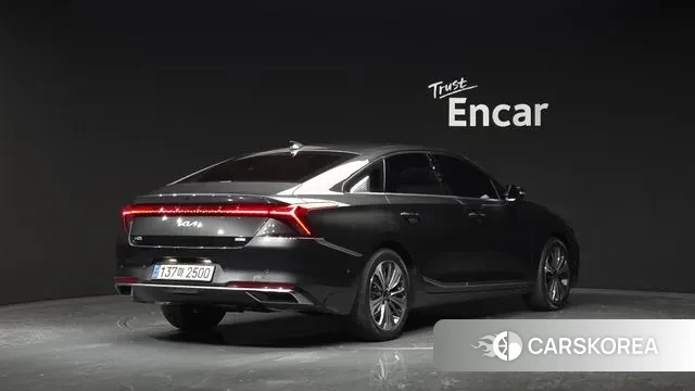 Kia K8 Hybrid 2022 Серый из Кореи