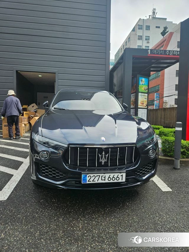 Maserati Levante 2018 Белый из Кореи