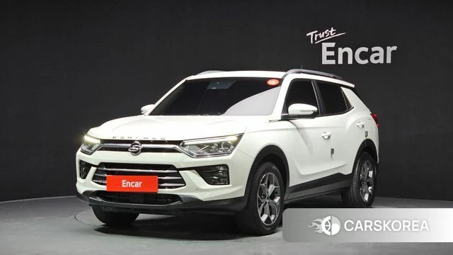 Ssangyong Beautiful Korando 2019 Белый из Кореи