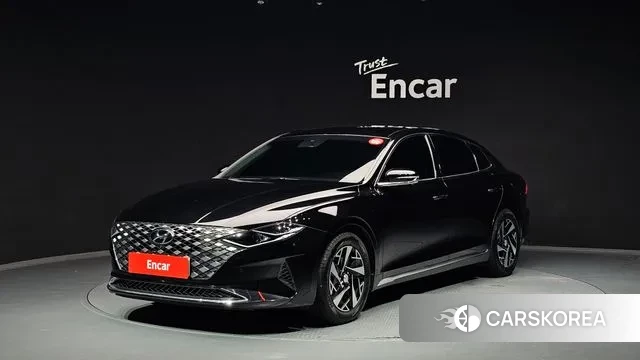 Hyundai The New Grandeur IG Hybrid 2020 Черный из Кореи