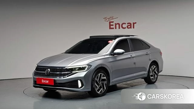 Volkswagen 7th Generation of Jetta 2023 Серебристо-серый из Кореи
