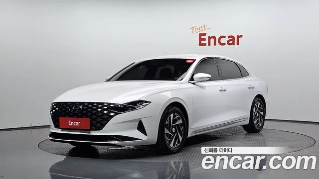 Hyundai The New Grandeur IG Hybrid 2020 Белый из Кореи