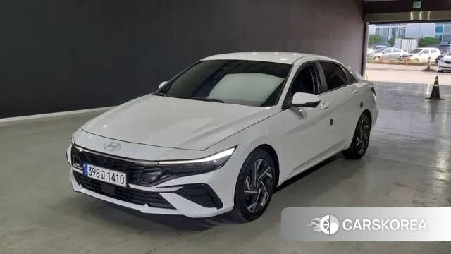 Hyundai The New Avante (CN7) 2024 Желтый из Кореи