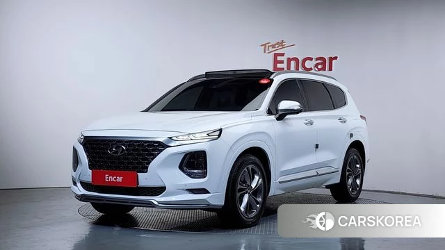 Hyundai Santa Fe TM 2019 Белый из Кореи