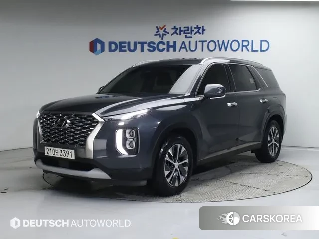 Hyundai Palisade 2021 Серый из Кореи