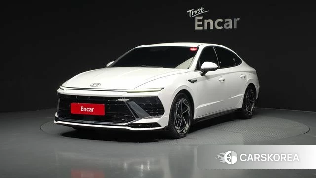 Hyundai Sonata D Edge Hybrid (DN8) 2023 Белый из Кореи