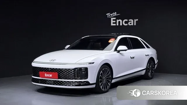 Hyundai Grandeur Hybrid (GN7) 2023 Белый из Кореи