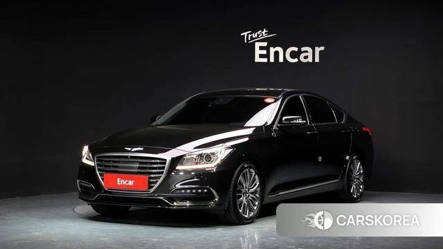 Genesis G80 2018 Черный из Кореи