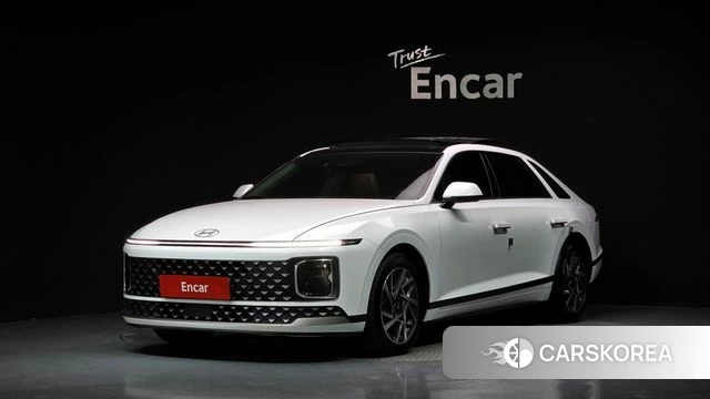 Hyundai Grandeur (GN7) 2023 Белый из Кореи