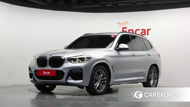 BMW X3 (G01) 2019 Серебряный из Кореи