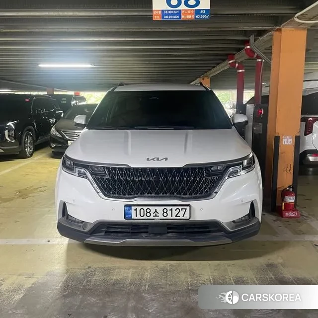 Kia Carnival 4th generation 2022 Белый из Кореи