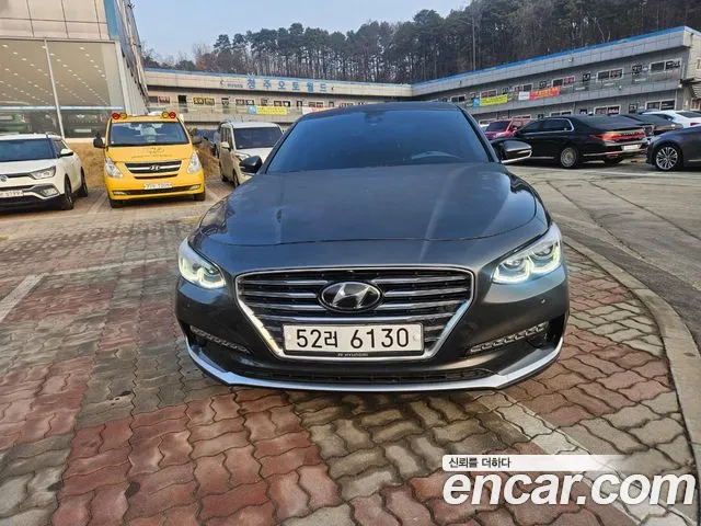 Hyundai Grandeur IG Hybrid 2019 Серый из Кореи