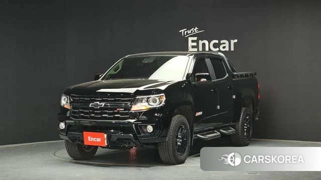 Chevrolet (GM Daewoo) Real New Colorado 2022 Черный из Кореи