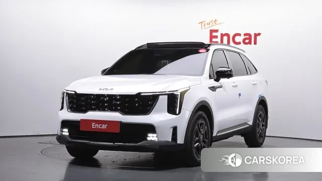 Kia The New Sorento 4th Generation 2023 Белый из Кореи