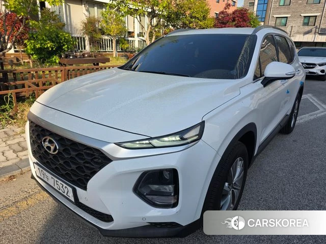 Hyundai Santa Fe TM 2018 Белый из Кореи