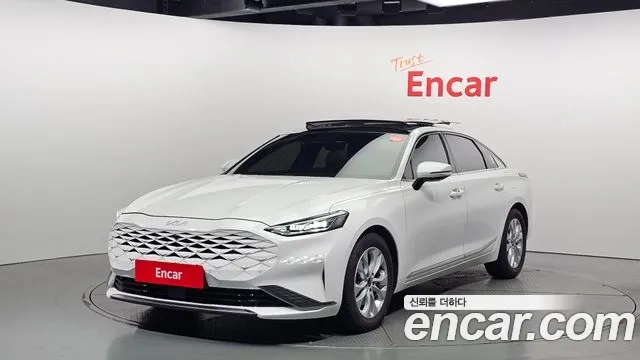 Kia K8 2021 Белый из Кореи