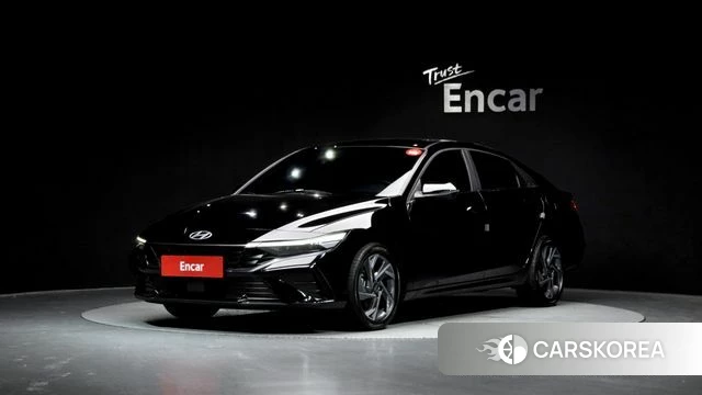 Hyundai The New Avante (CN7) 2023 Черный из Кореи