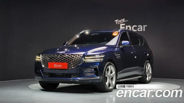 Genesis GV80 2021 Синий из Кореи