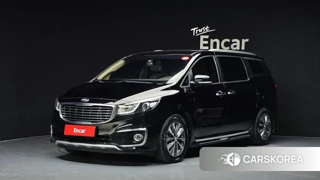 Kia All New Carnival 2018 Черный из Кореи