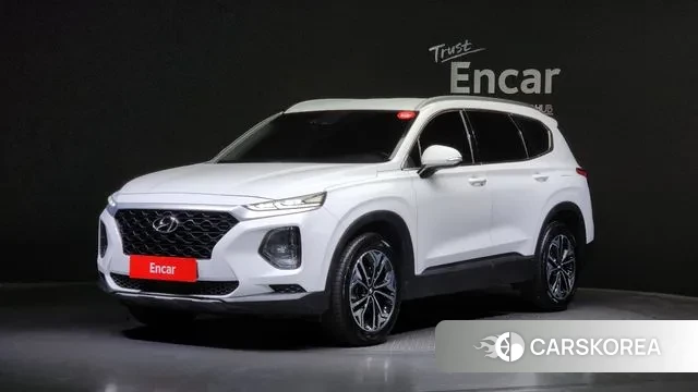 Hyundai Santa Fe TM 2018 Белый из Кореи