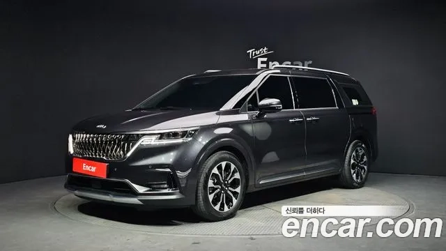 Kia Carnival 4th generation 2021 Серый из Кореи