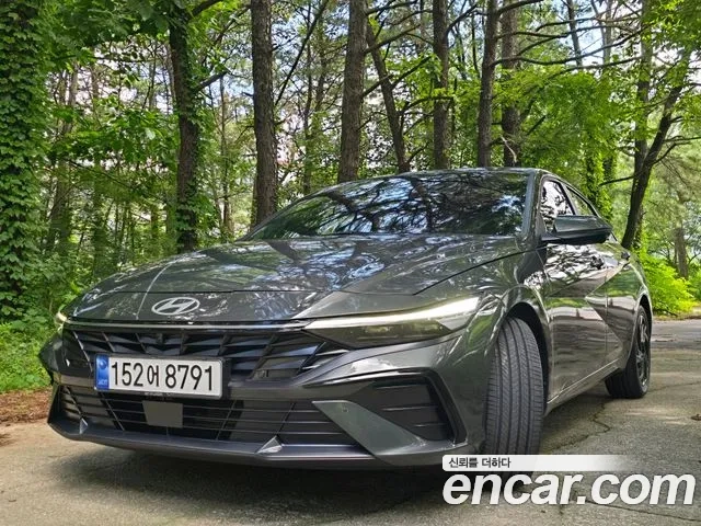 Hyundai The New Avante (CN7) 2023 Серый из Кореи