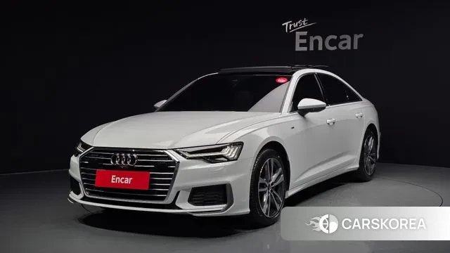 Audi A6 (C8) 2023 Белый из Кореи