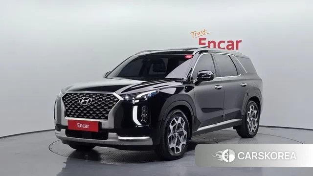 Hyundai Palisade 2022 Черный из Кореи