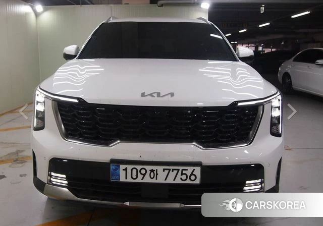 Kia The New Sorento 4th Generation 2025 Белый из Кореи