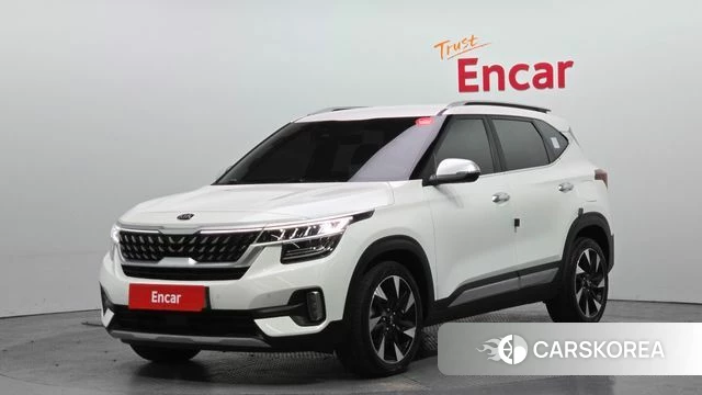 Kia Seltos 2021 Белый из Кореи