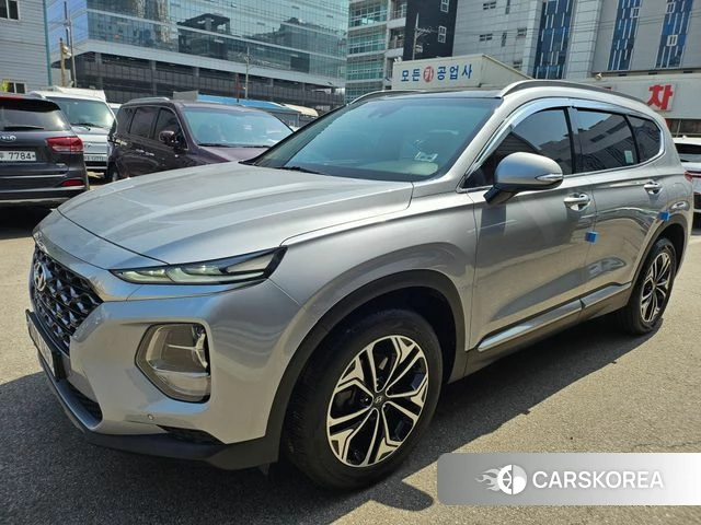 Hyundai Santa Fe TM 2018 Серебряный из Кореи