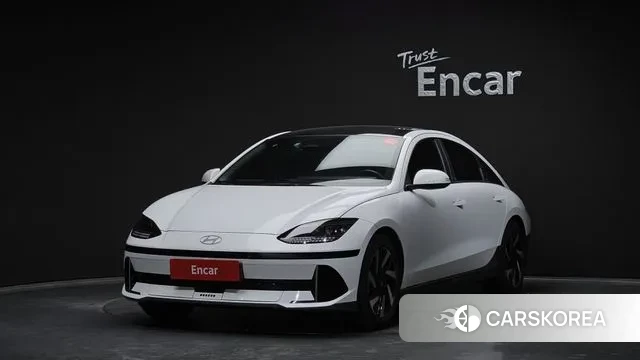 Hyundai Ionic 6 2022 Белый из Кореи