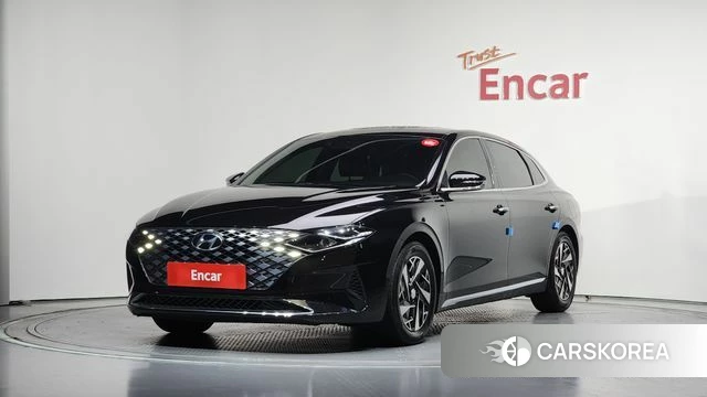 Hyundai The New Grandeur IG Hybrid 2021 Черный из Кореи