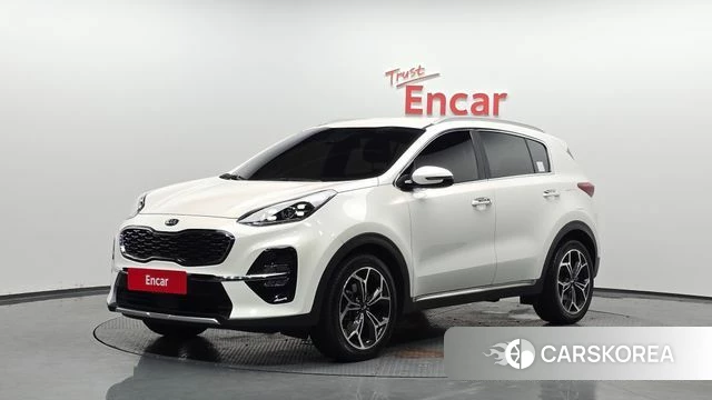 Kia Sportage The Bold 2021 Белый из Кореи