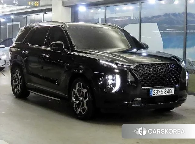 Hyundai Palisade 2021 Черный из Кореи