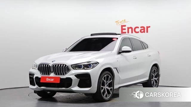 BMW X6 (G06) 2022 Белый из Кореи
