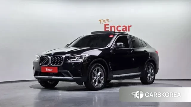 BMW X4 (G02) 2024 Черный из Кореи