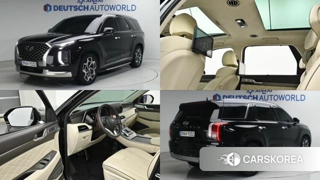 Hyundai Palisade 2021 Черный из Кореи