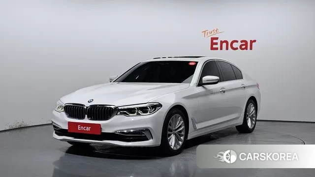 BMW 5 Series (G30) 2018 Белый из Кореи