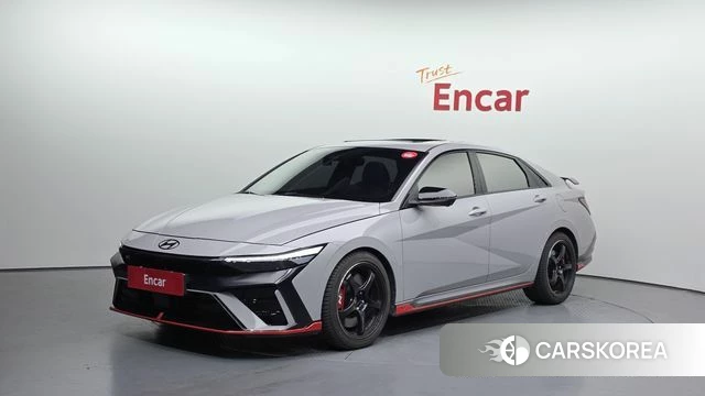 Hyundai The New Avante (CN7) 2024 Серебристо-серый из Кореи