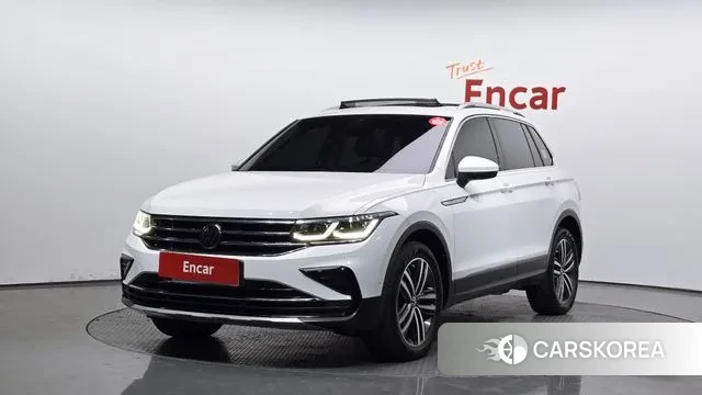 Volkswagen Tiguan second Generation 2023 Белый из Кореи