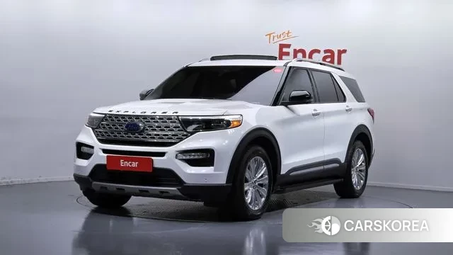 Ford Explorer 6th Generation 2021 Белый из Кореи