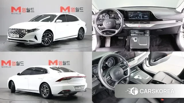 Hyundai The New Grandeur IG 2022 Белый из Кореи