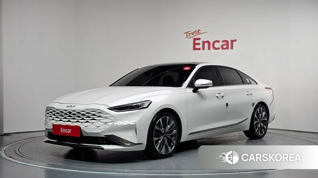 Kia K8 2021 Белый из Кореи