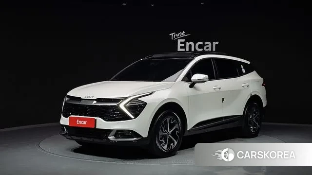 Kia Sportage 5th Generation Hybrid 2021 Белый из Кореи
