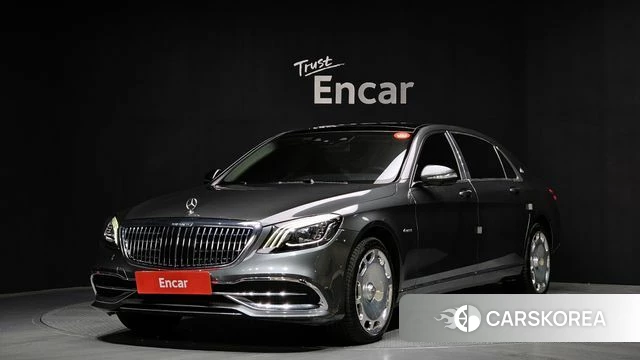 Mercedes-Benz S-Class W222 2020 Серый из Кореи