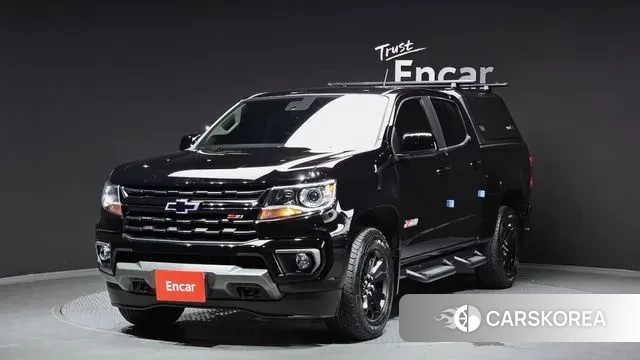 Chevrolet (GM Daewoo) Real New Colorado 2021 Черный из Кореи